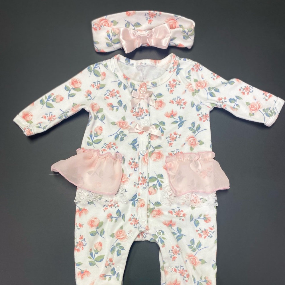 Ruffle onsie